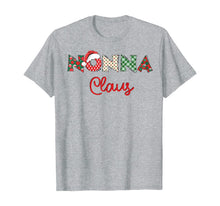 Load image into Gallery viewer, Nonna Claus Santa Hat Merry Christmas Nonna Gifts T-Shirt