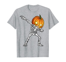 Load image into Gallery viewer, Dabbing Skeleton Pumpkin Halloween Men Dab Dance Costume T-Shirt