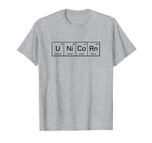 Load image into Gallery viewer, Unicorn Tshirt - Periodic Table of Elements