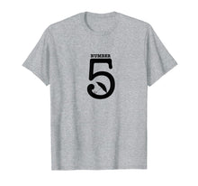 Load image into Gallery viewer, Number Five Umbrella T-Shirt