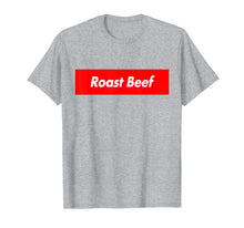 Load image into Gallery viewer, Roast Beef Logo Parody Funny T-Shirt