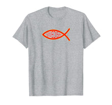 Load image into Gallery viewer, Sweden Shirt - Swedish Christian Fish Symbol