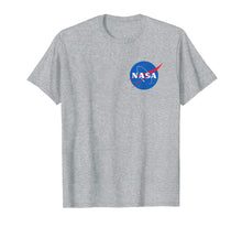 Load image into Gallery viewer, NASA Chest - NASA Shirt Meatball NASA Logo