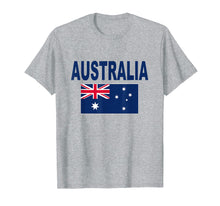 Load image into Gallery viewer, Australia Flag T-Shirt Cool Australian Aussie Flags Top Tee