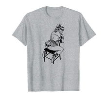Load image into Gallery viewer, Retro BDSM Rope Chair Bondage T-shirt-Lingerie Pin Up Art