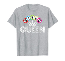 Load image into Gallery viewer, Bingo T-Shirt Bingo Queen Crown Tee Shirt Bingo Balls Gift