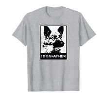 Load image into Gallery viewer, Mens German Shepard Dog Dad The Dog-father T-Shirt