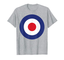 Load image into Gallery viewer, RAF Roundel British Target Logo Bullseye Pop Art & MOD Tee