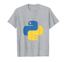 Load image into Gallery viewer, Official Python Logo for Developers T-Shirt