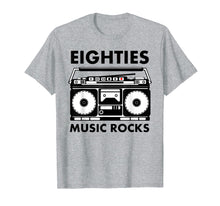 Load image into Gallery viewer, Eighties Music Rocks t-shirt