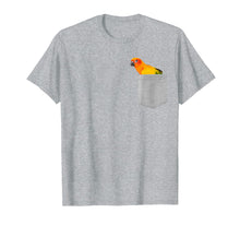 Load image into Gallery viewer, Animal in Your Pocket Sun Conure Parrot t shirt