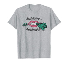 Load image into Gallery viewer, Hardcore Herbivore Shirt - Vegan & Vegetarian Inspired Quote