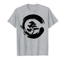 Load image into Gallery viewer, Bonsai Tree in Enso Circle | Japanese Zen T-Shirt gift