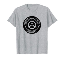 Load image into Gallery viewer, SCP Foundation Logo Tshirt