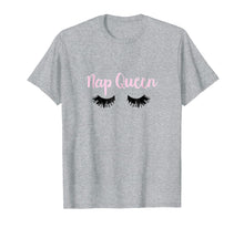 Load image into Gallery viewer, Nap Queen Eyelash T Shirt