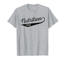 Load image into Gallery viewer, Nutrition Nerd Vintage T-shirt for Nutritionists