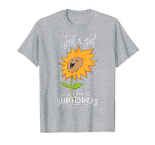 Load image into Gallery viewer, Sunflower Shirt Florist Floral Tshirt Flower Sunshine Gift