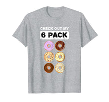 Load image into Gallery viewer, Check Out My Six Pack Donut Funny Gym Shirt