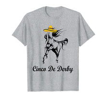 Load image into Gallery viewer, Derby Cino De Mayo Kentucky Horse Race Mexican Sombrero T Sh
