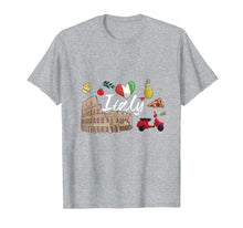 Load image into Gallery viewer, I Love Italy and Everything Italian Culture Gift T-Shirt Tee