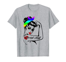 Load image into Gallery viewer, LGBT Gay Aunt Pride T Shirt Proud Aunt