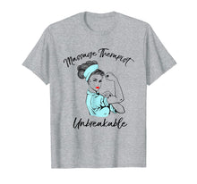 Load image into Gallery viewer, Massage Therapist Unbreakable T-Shirt Massage Therapy Gift
