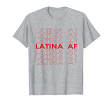 Load image into Gallery viewer, Latina AF Crop Top T-Shirt