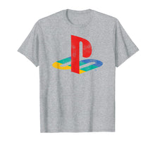 Load image into Gallery viewer, Playstation Playstation Logo Retro Distressed T-shirt