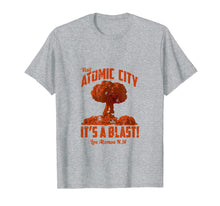Load image into Gallery viewer, Atomic City, It's a blast T-Shirt. Retro nuclear cloud tee