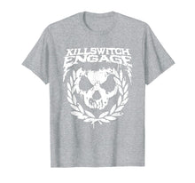 Load image into Gallery viewer, The-Killswitch Skull Leaves T-Shirt Black Engage Cool