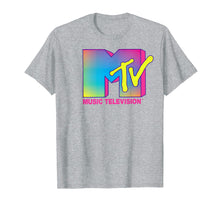 Load image into Gallery viewer, MTV Logo Fluorescent Colors Graphic T-Shirt