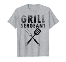 Load image into Gallery viewer, THE GRILL SERGEANT T SHIRT Father's Day Gift Dad BBQ Cook