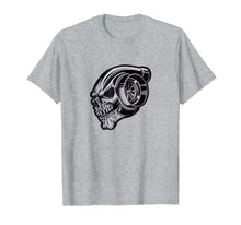 Load image into Gallery viewer, Chrome Turbocharger Skull Shirt