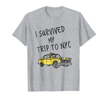 Load image into Gallery viewer, I Survived My Trip to NYC Travel T-shirt