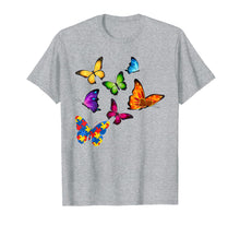 Load image into Gallery viewer, Autism Awareness with Butterfly Shirt Gift Autism Awareness