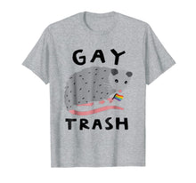 Load image into Gallery viewer, GAY TRASH OPOSSUM BASEBALL TEE TSHIRT