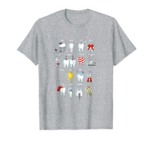 Load image into Gallery viewer, Funny Tooth T Shirt for Dentist Teeth