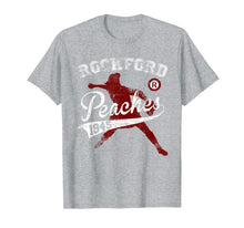 Load image into Gallery viewer, Baseball Tshirt Rockford Peaches Shirt Feminist Graphic Tees