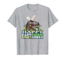 Load image into Gallery viewer, Happy Eastrawr Shirt Dinosaur Easter T-rex Shirts for Kids