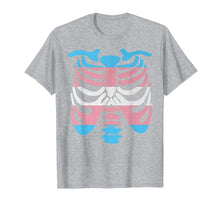 Load image into Gallery viewer, Transgender Flag Rib Cage T-Shirt