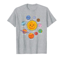Load image into Gallery viewer, Solar System Tshirt for Kids or Teachers