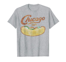 Load image into Gallery viewer, Chicago Style Hot Dog Distressed T-Shirt