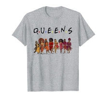 Load image into Gallery viewer, Black Queens Natural Hair T-Shirt Birthday for Women