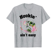 Load image into Gallery viewer, Hookin' Ain't Easy Hippie Fishing Shirt