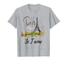 Load image into Gallery viewer, Eiffel Tower Paris Shirt Vintage I Love Paris France Shirt
