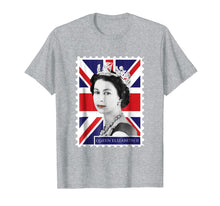 Load image into Gallery viewer, Queen Elizabeth II + Union Jack T-Shirt