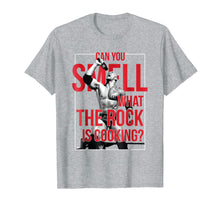 Load image into Gallery viewer, WWE Can You Smell What The Rock Is Cooking T-Shirt