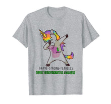 Load image into Gallery viewer, Brave strong Fearless Unicorn Neurofibromatosis Shirt