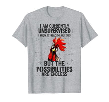 Load image into Gallery viewer, I Am Currently Unsupervised I Know It Freaks Me Out Too Tee