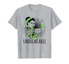 Load image into Gallery viewer, GASTROPARESIS WARRIOR IS UNBREAKABLE T SHIRT